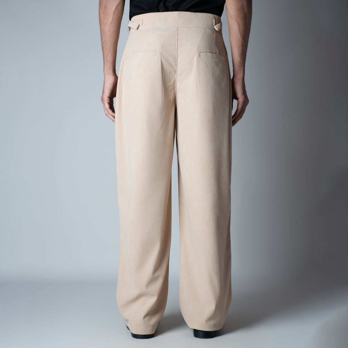 SAND CORDUROY FORMAL TROUSER - Hophead