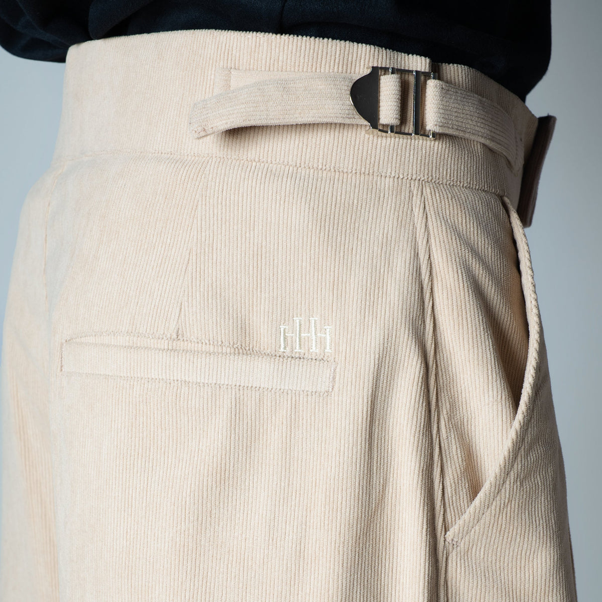SAND CORDUROY FORMAL TROUSER - Hophead
