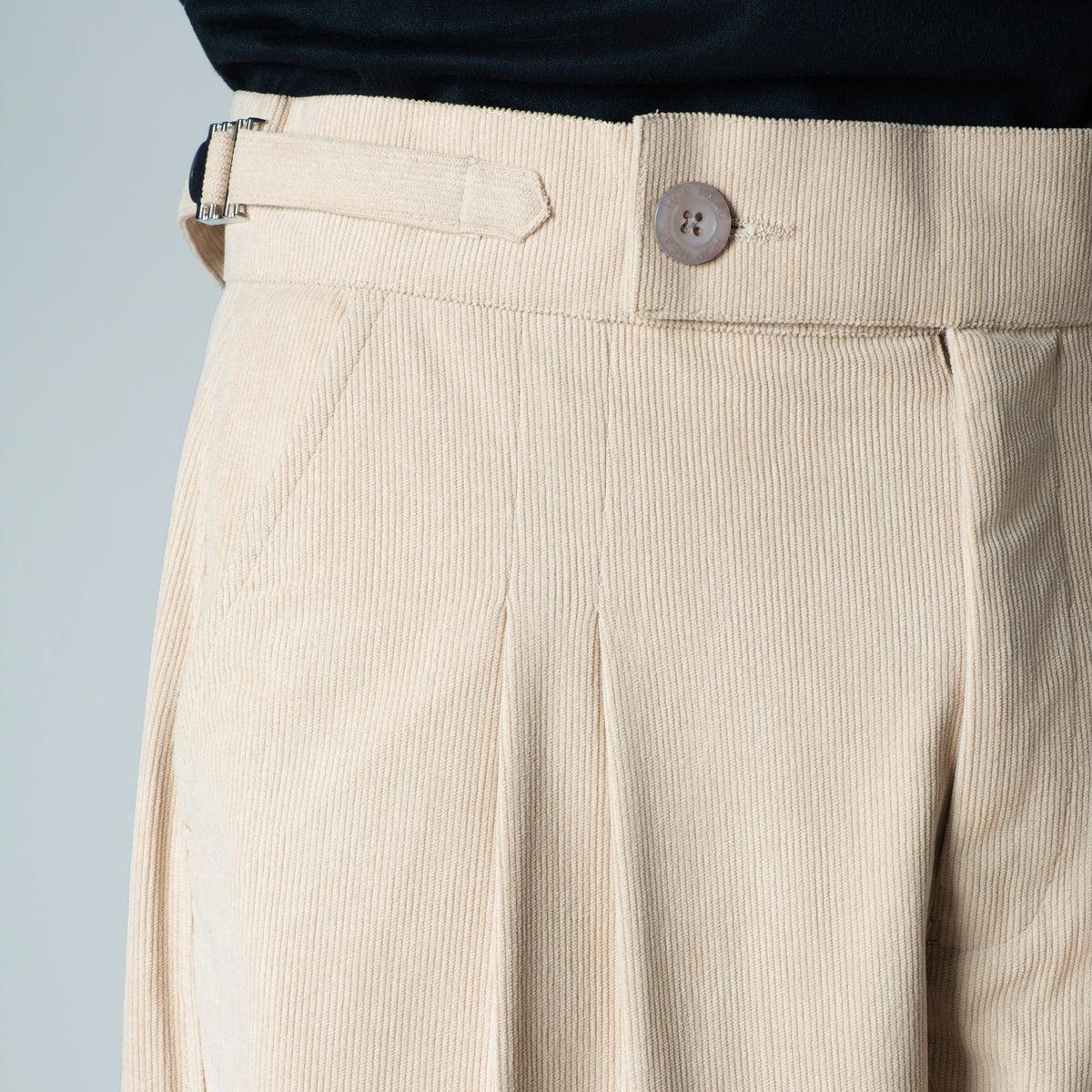 SAND CORDUROY FORMAL TROUSER - Hophead