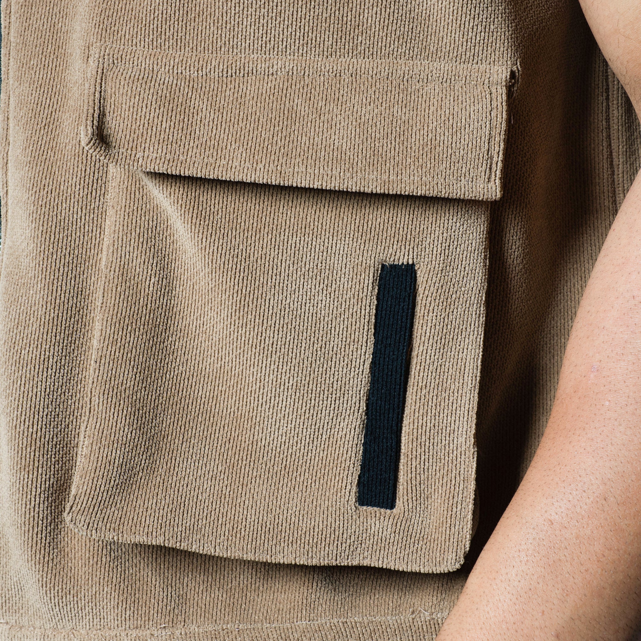 SAND DUAL KNITDRIP UTILITY JACKET - Hophead