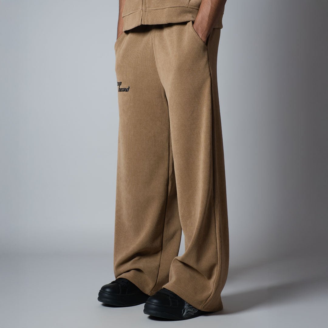 SAND KNITDRIP SWEATPANTS - Hophead