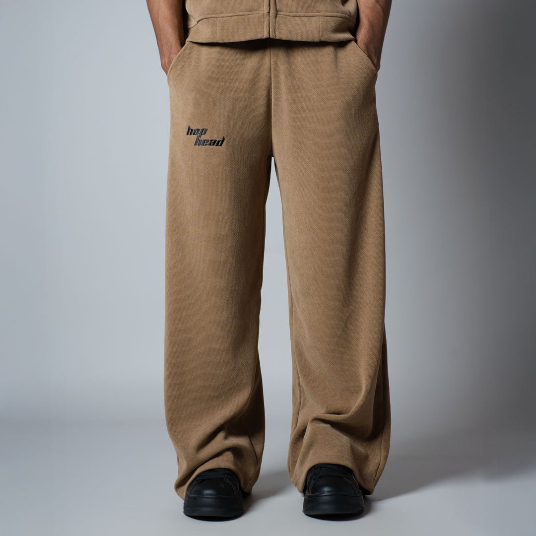SAND KNITDRIP SWEATPANTS - Hophead