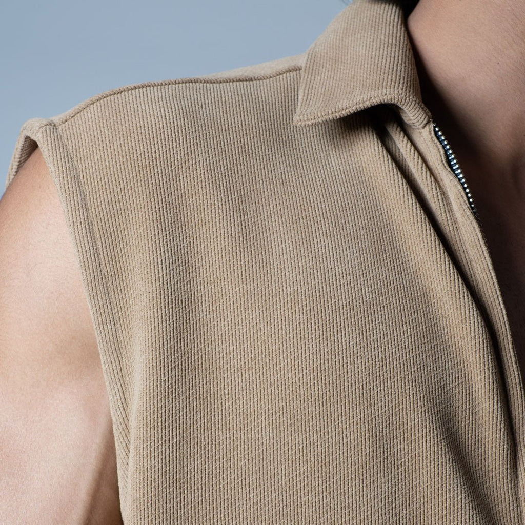 SAND KNITDRIP UTILITY JACKET - Hophead