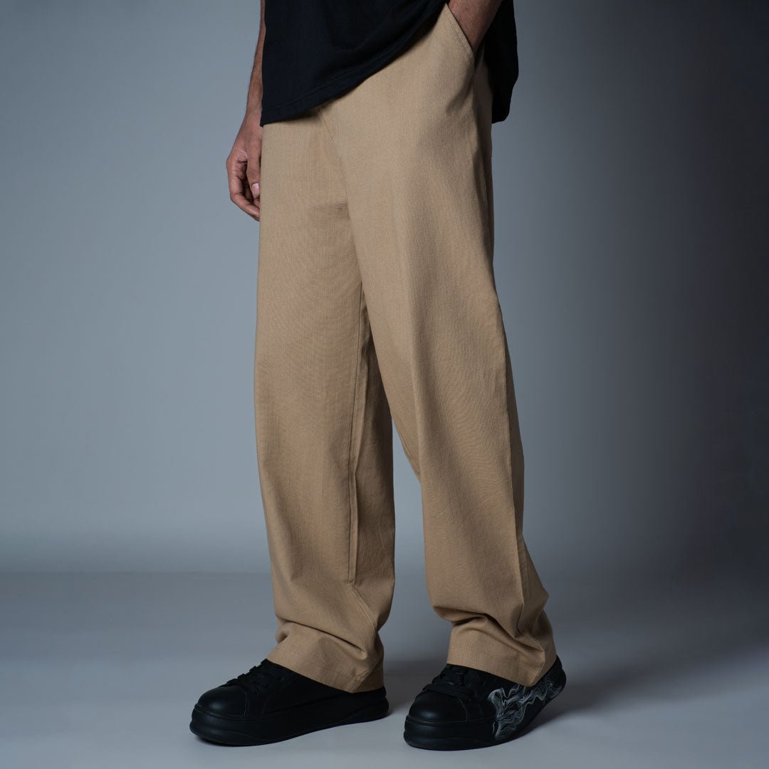 SAND LINEN PANTS - Hophead