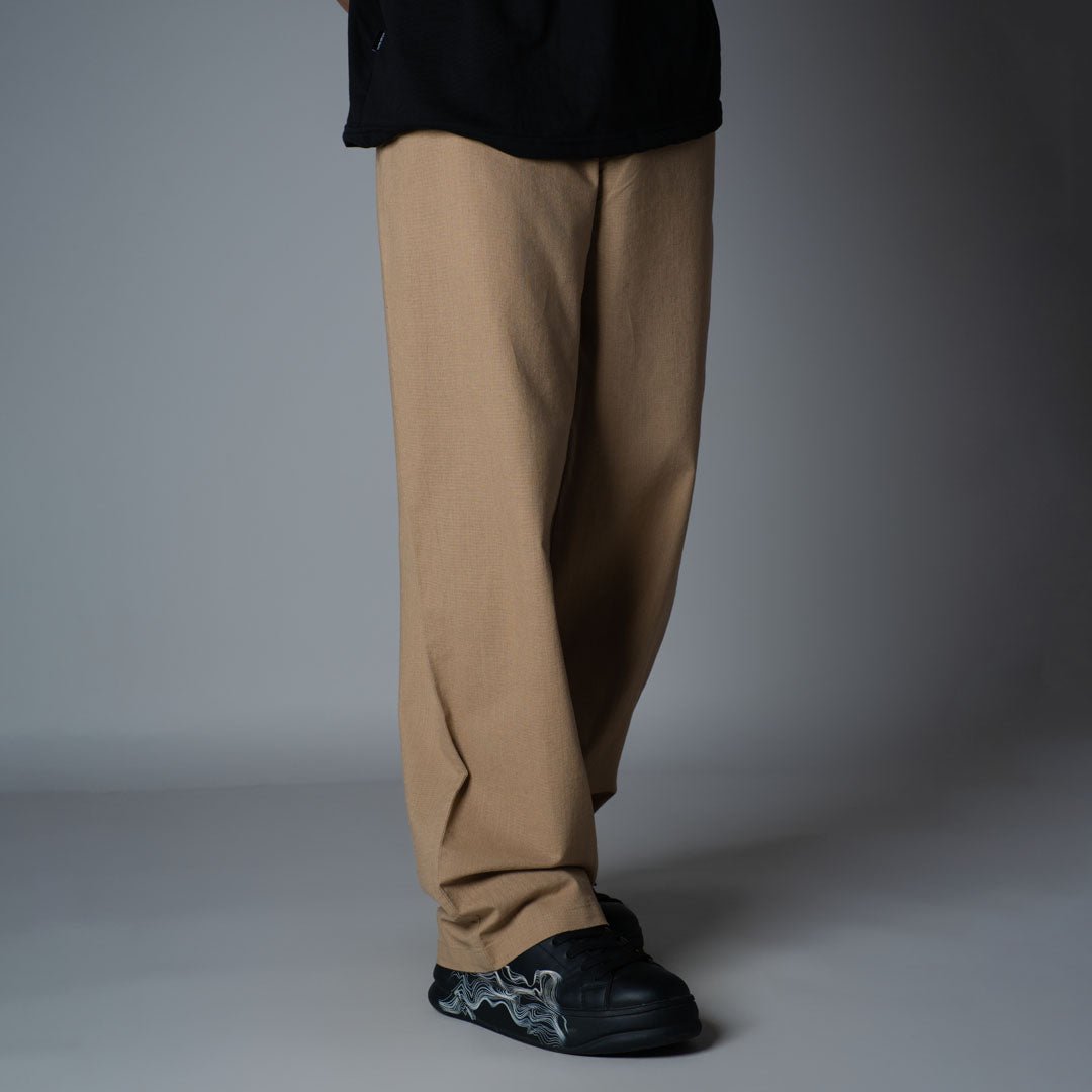 SAND LINEN PANTS - Hophead