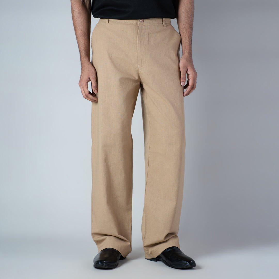SAND LINEN PANTS - Hophead