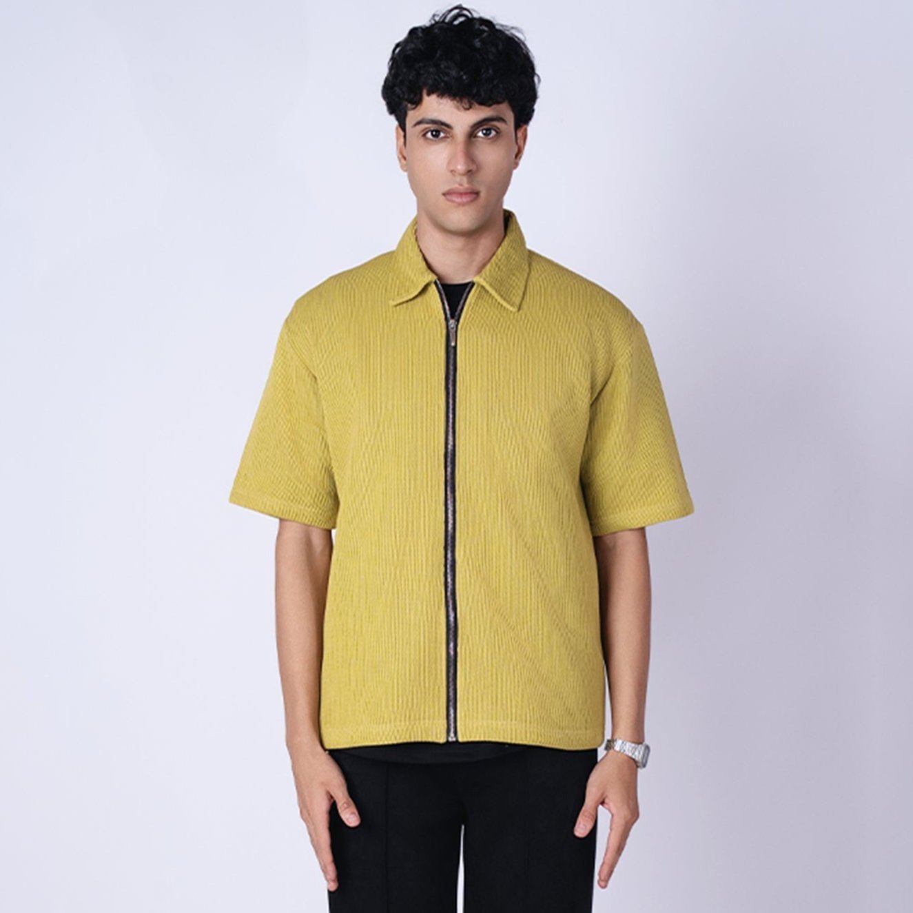 SHEEN GREEN ZIP - UP JACKET - Hophead