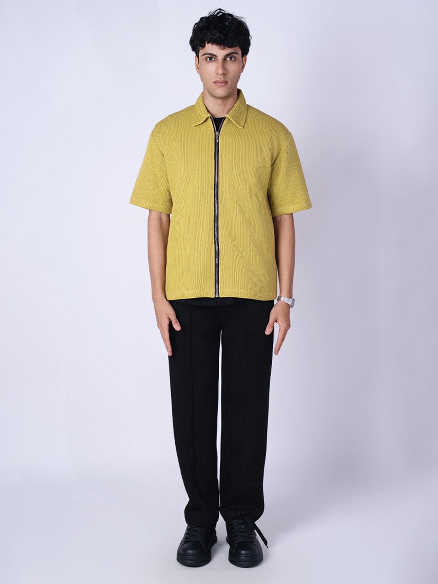 SHEEN GREEN ZIP - UP JACKET - Hophead