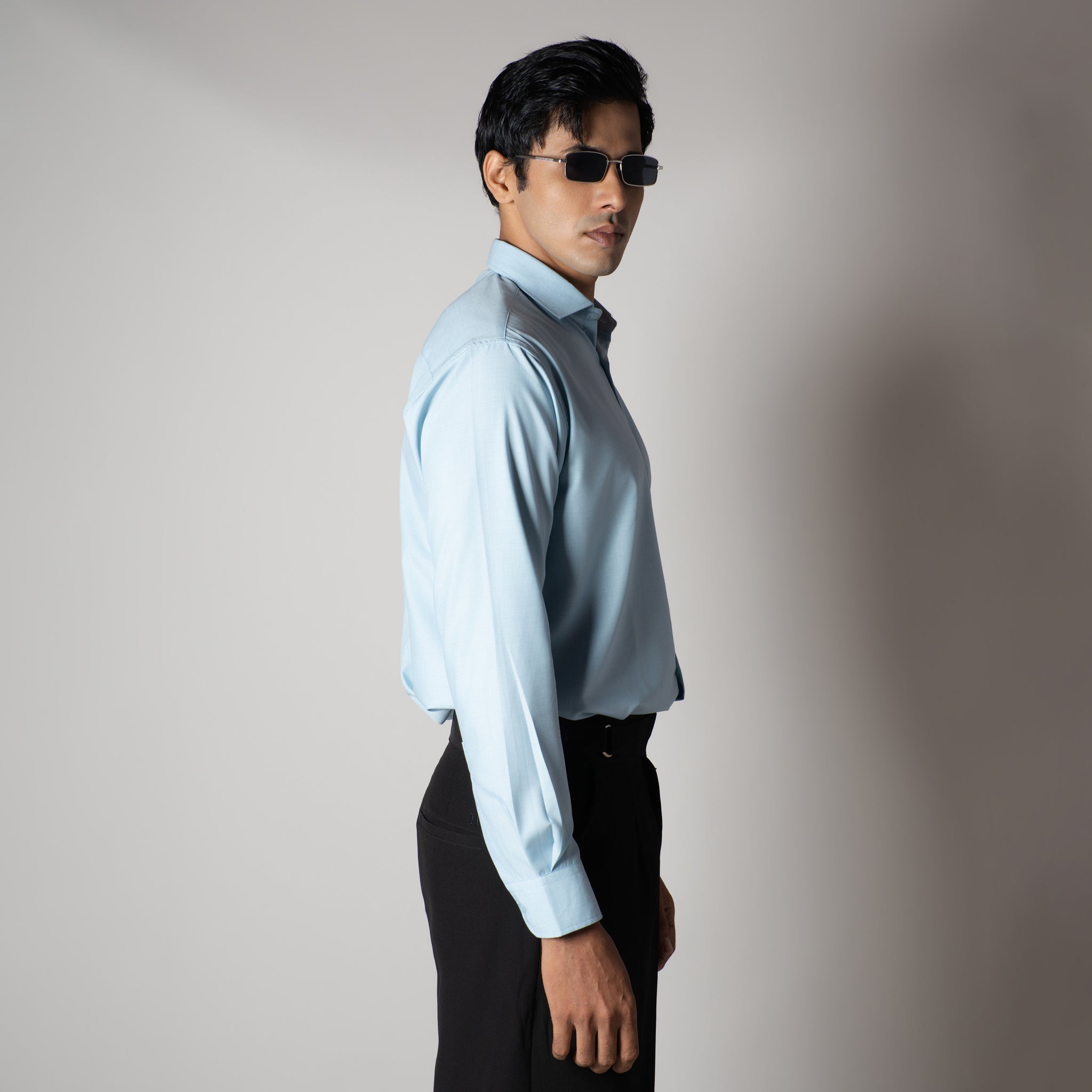 SKY BLUE CHIC SHIRT - Hophead
