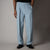 SKY BLUE DOUBLE FLAP TROUSER