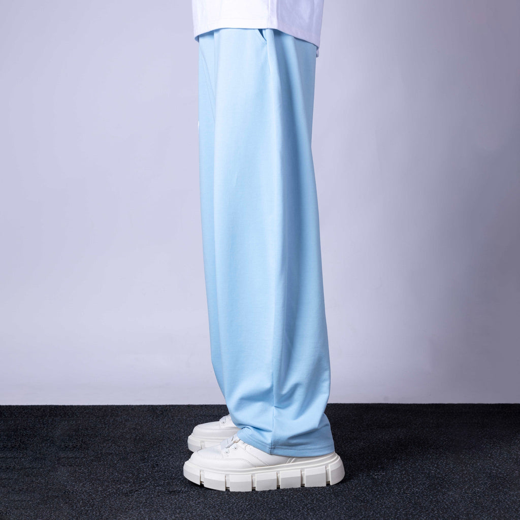 SKY BLUE EXTREME BAGGY BASIC SWEATPANTS - Hophead