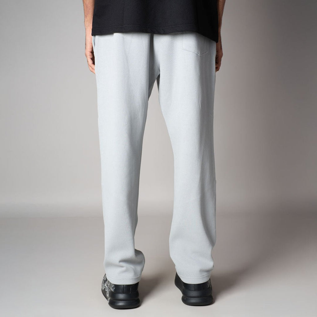 SKY BLUE FRONT PATCH SWEATPANTS - Hophead