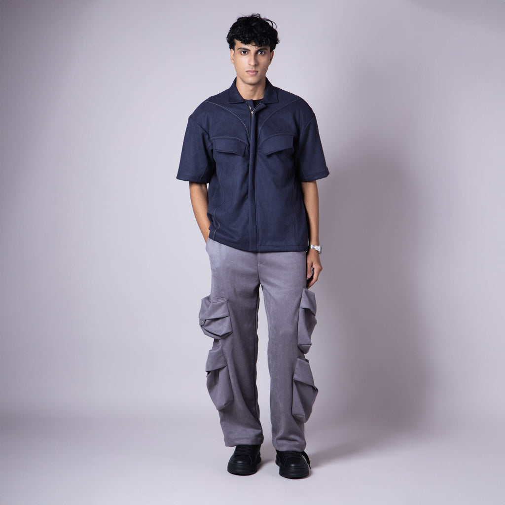 SPACE BLUE POCKET ZIPPER - Hophead