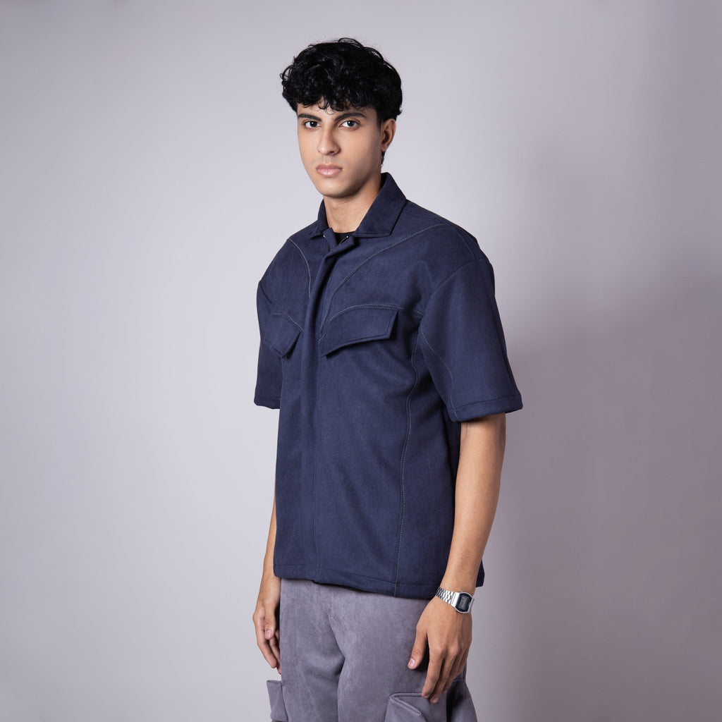 SPACE BLUE POCKET ZIPPER - Hophead