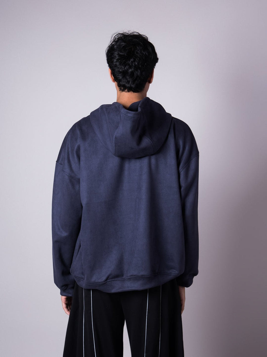 SPACE BLUE SUEDE BLISS HOODIE - Hophead