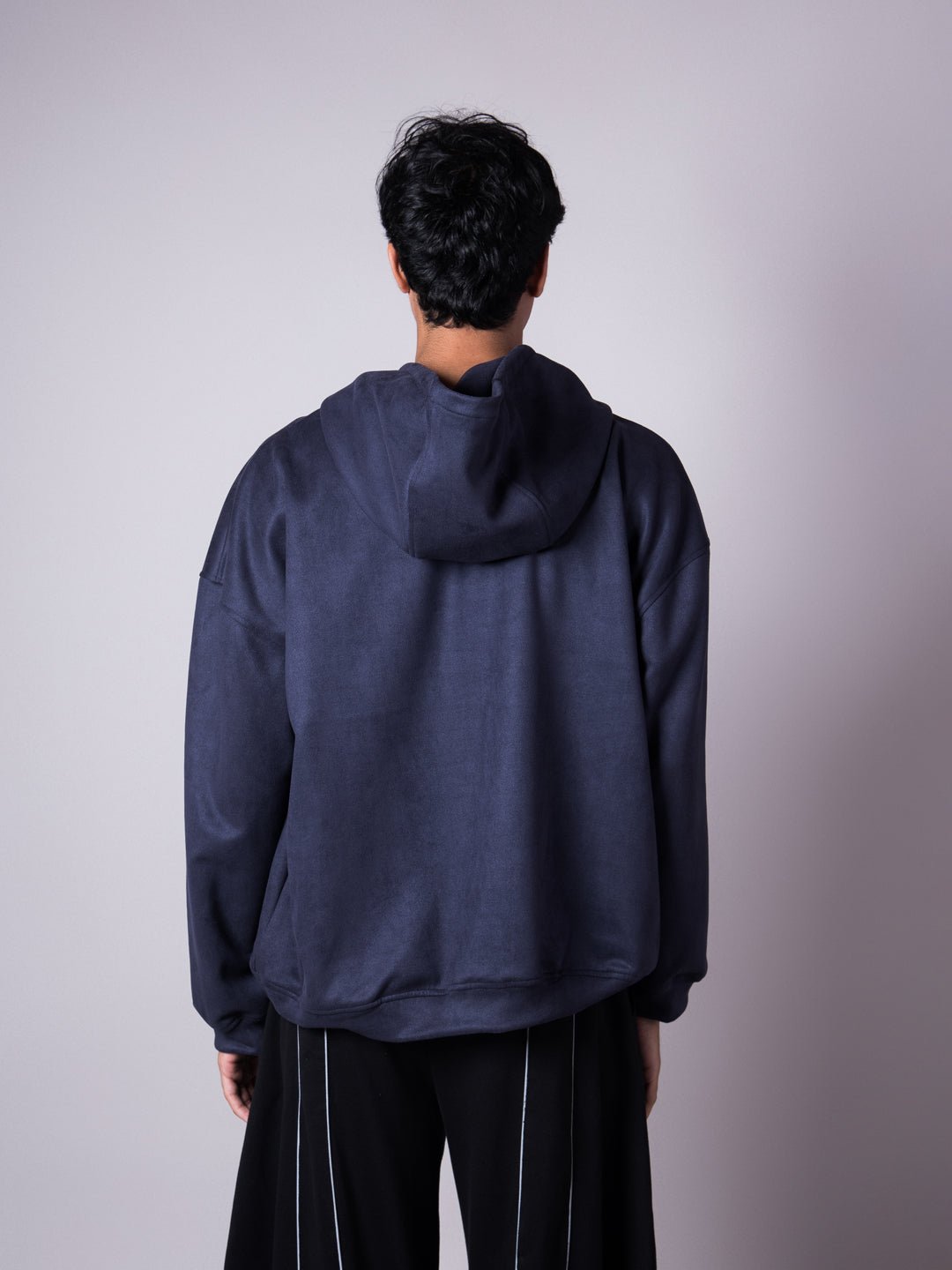 SPACE BLUE SUEDE BLISS HOODIE - Hophead