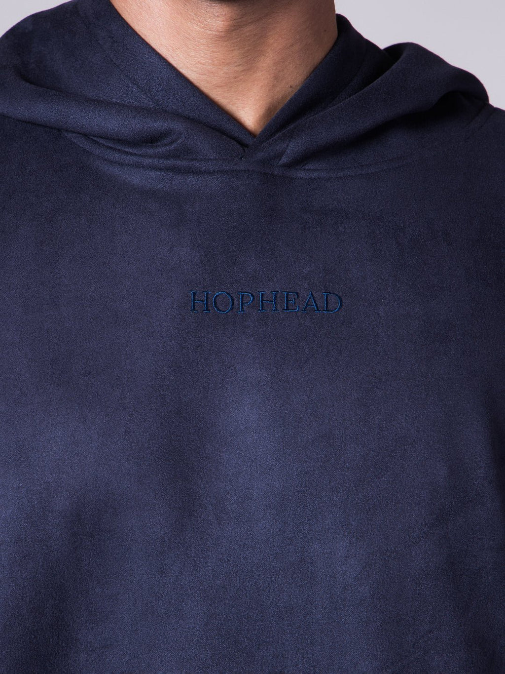 SPACE BLUE SUEDE BLISS HOODIE - Hophead