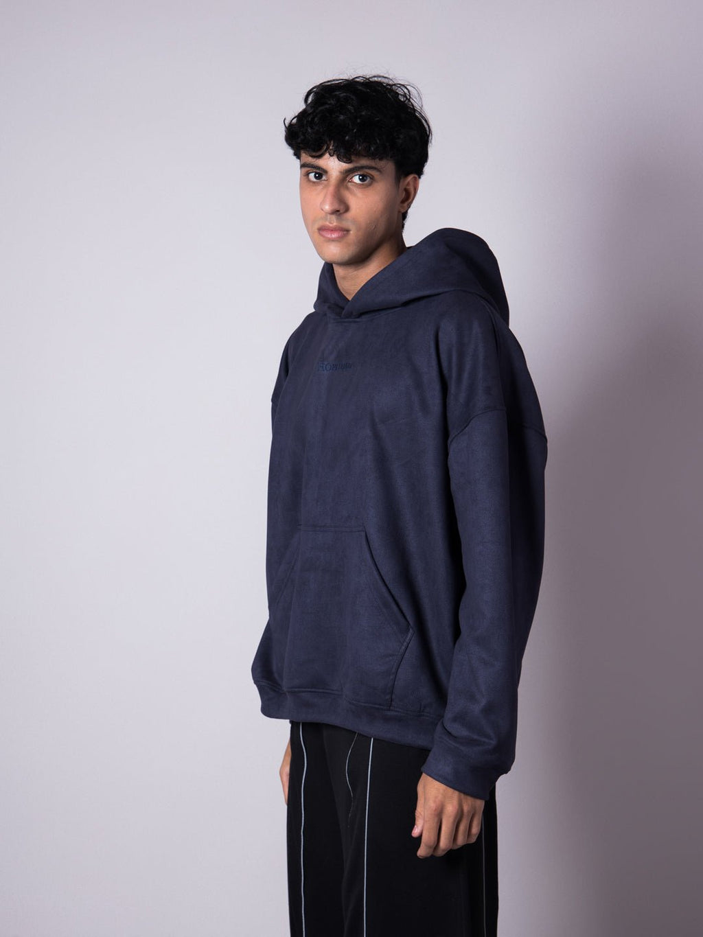 SPACE BLUE SUEDE BLISS HOODIE - Hophead