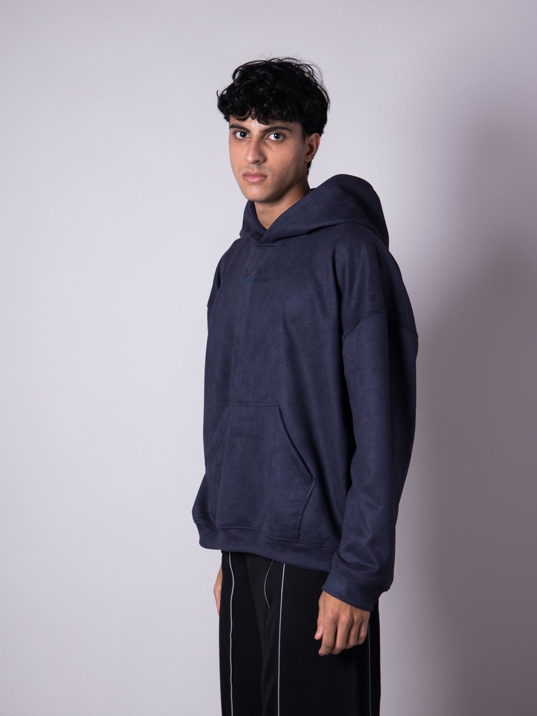 SPACE BLUE SUEDE BLISS HOODIE - Hophead