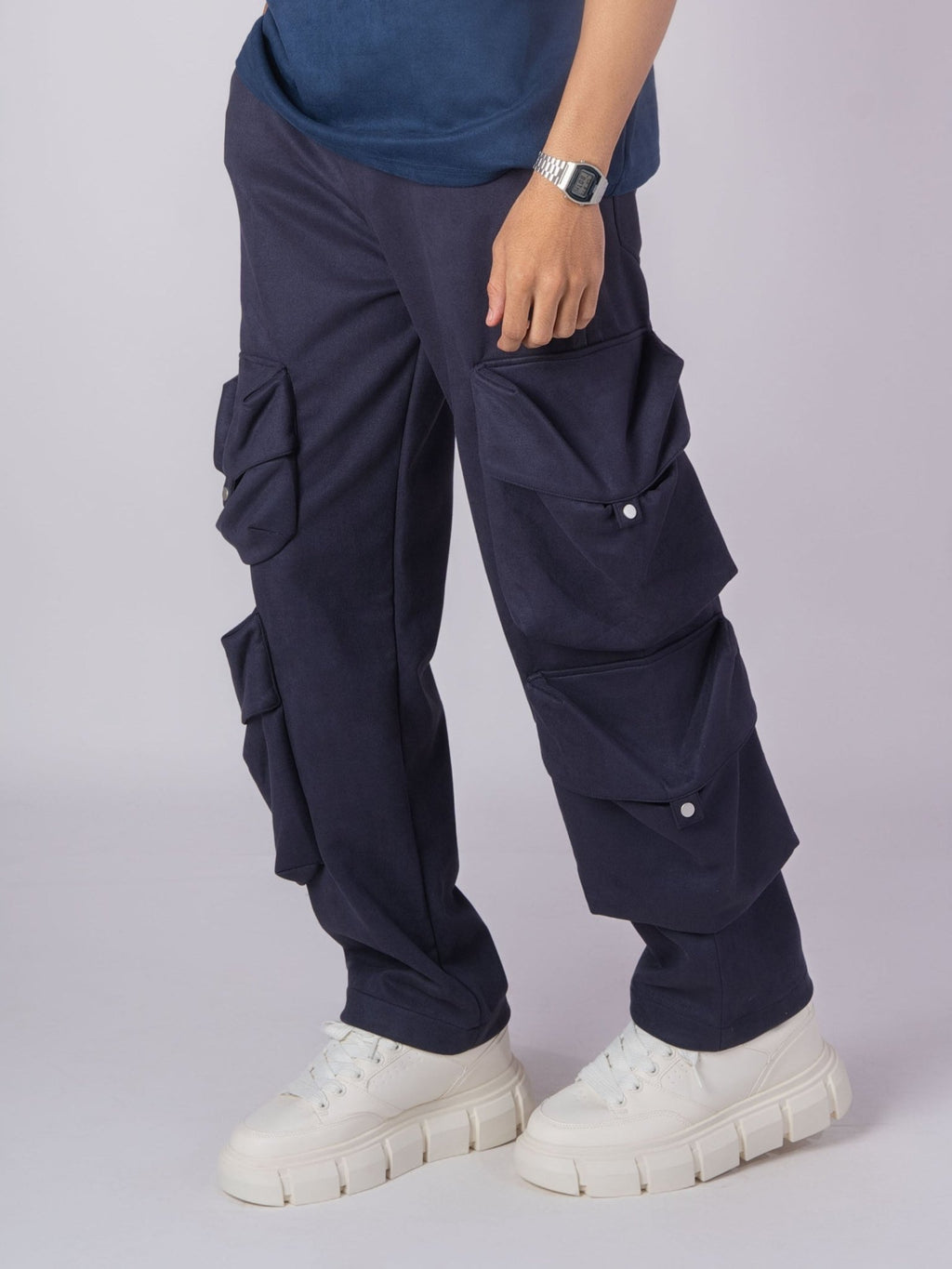 SPACE BLUE SUEDE CARGO - Hophead