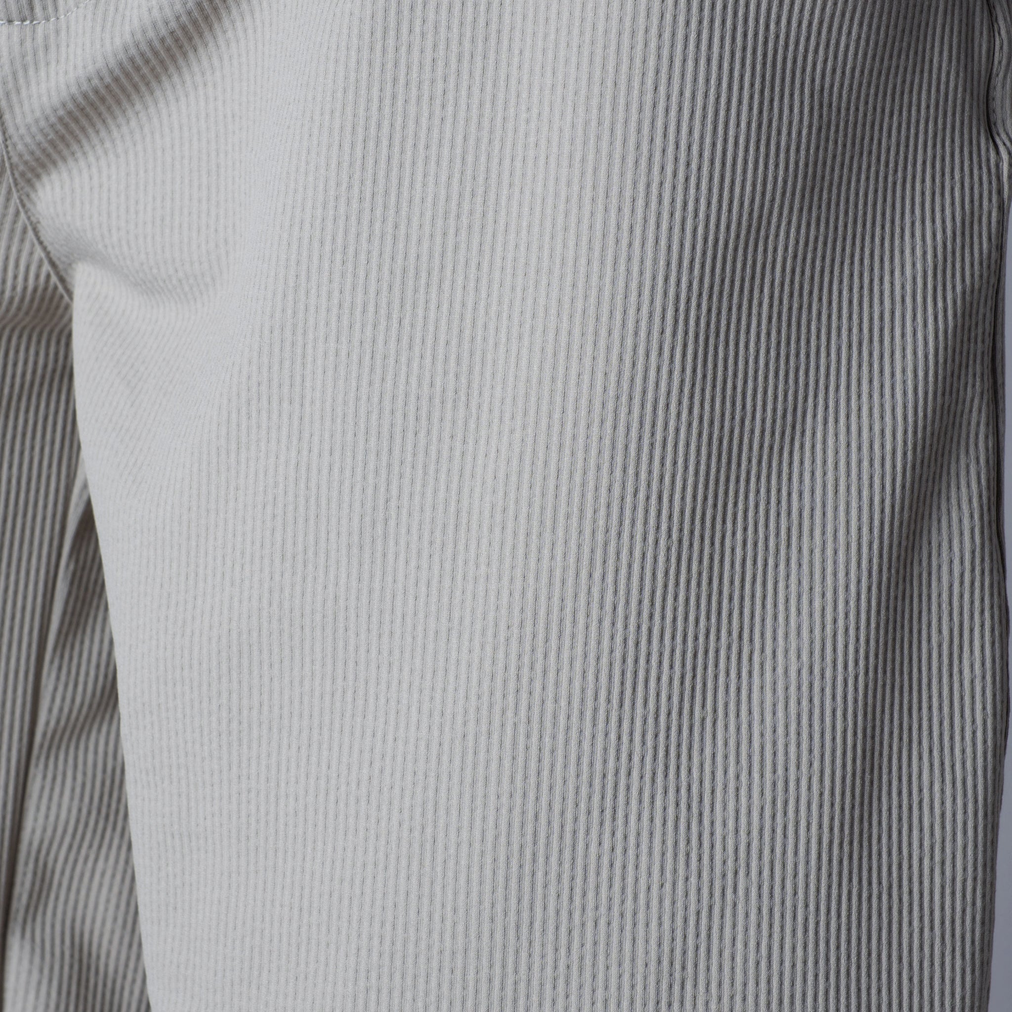 STONE GREY PIN - RIB WIDE PANTS - Hophead