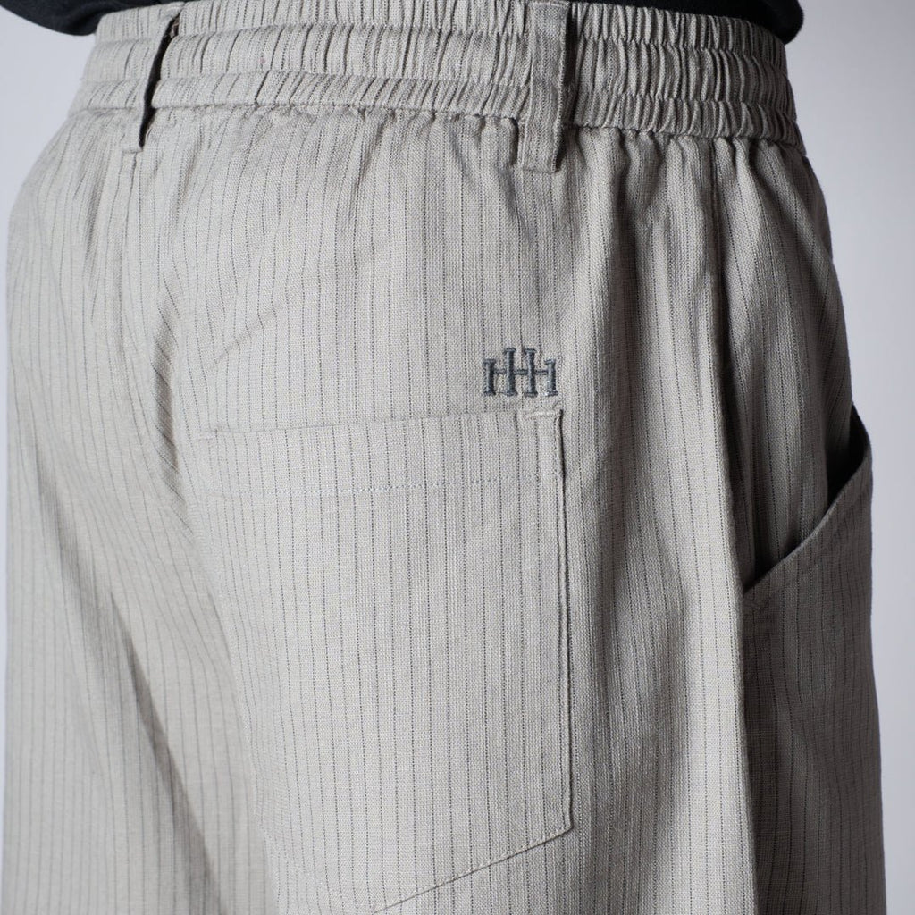 STONE GREY VERTICAL STRIPED PANT - Hophead