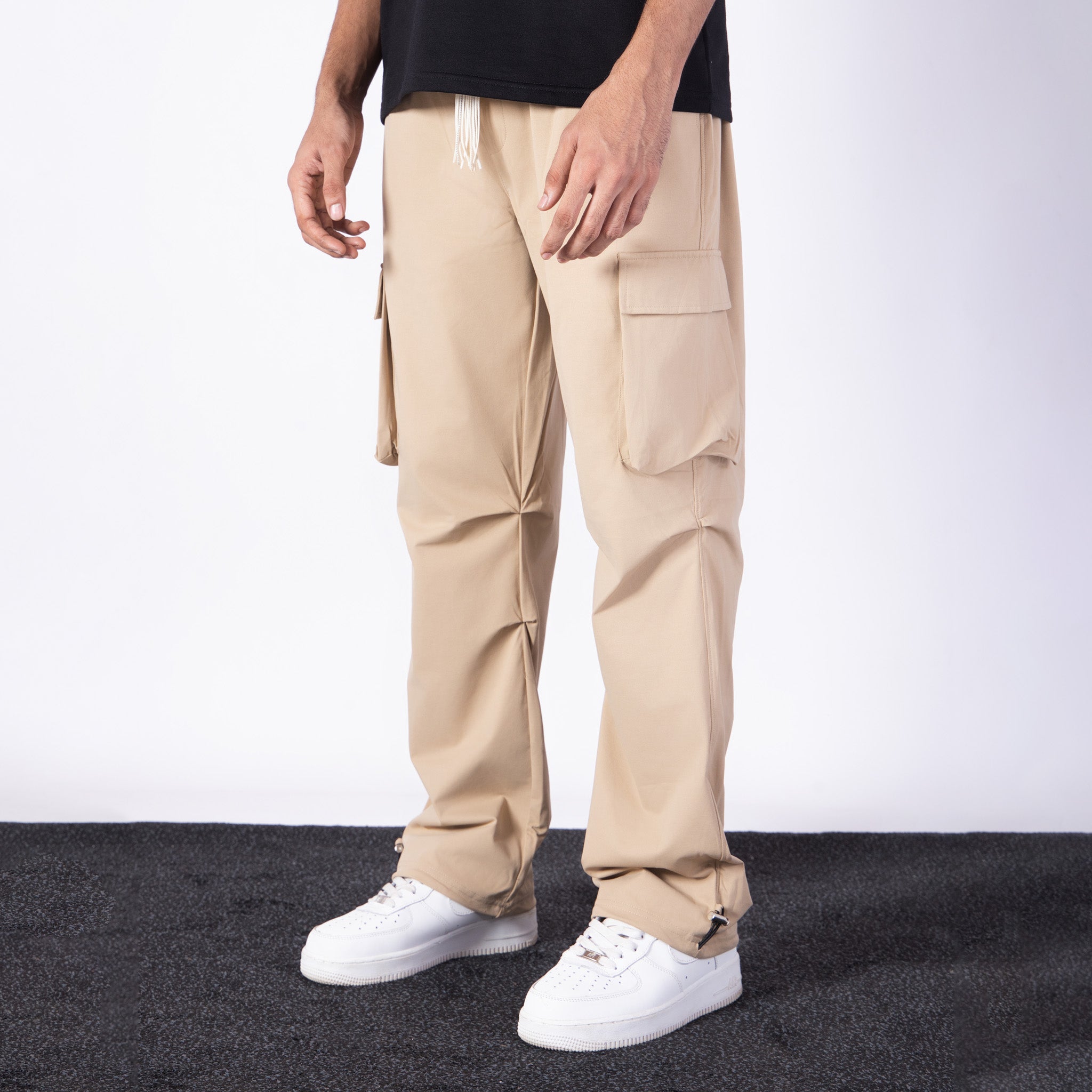 TAUPE BROWN CARGO SWEATPANT - Hophead