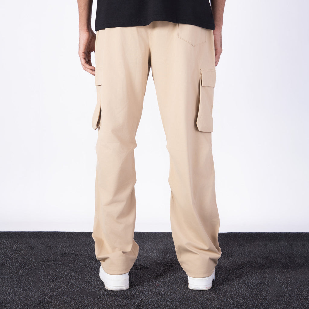 TAUPE BROWN CARGO SWEATPANT - Hophead