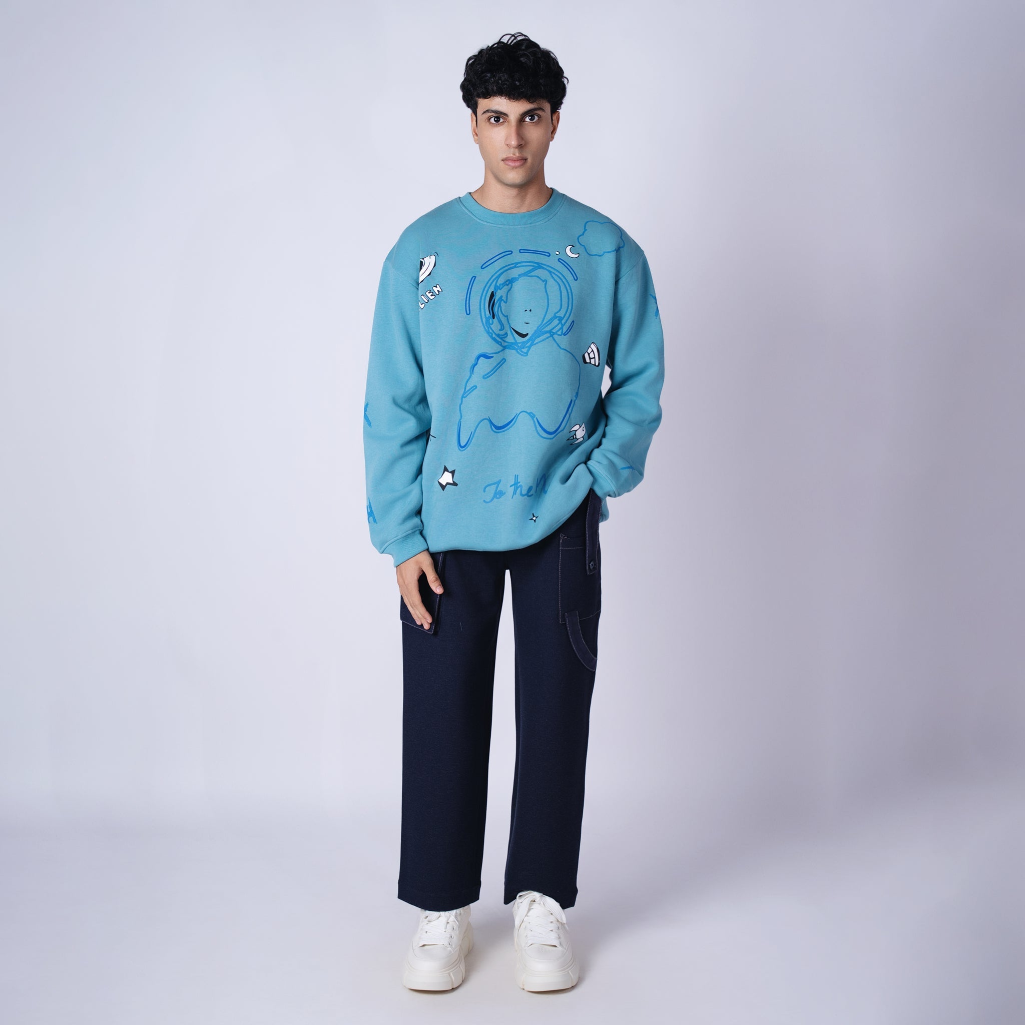TO THE MOON SWEATSHIRT - Hophead