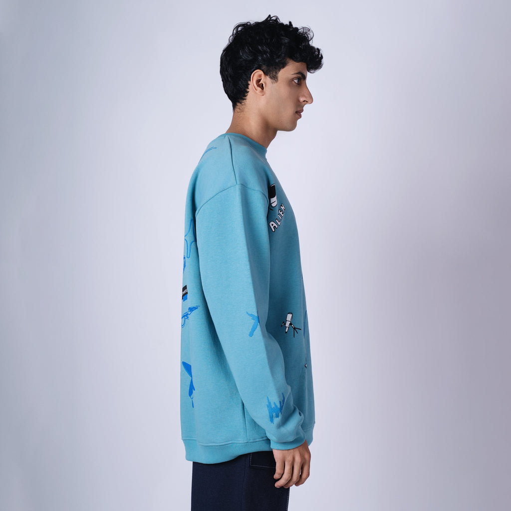 TO THE MOON SWEATSHIRT - Hophead