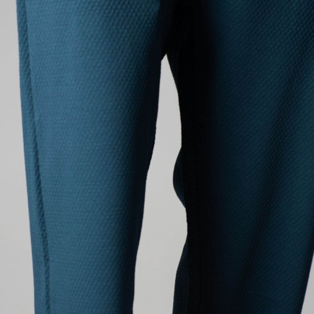 TURQUOISE BLUE TEXTURED SWEATPANT - Hophead