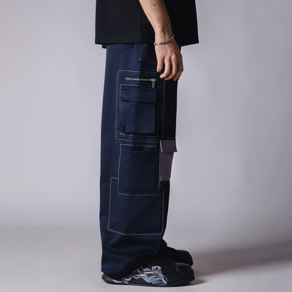 TWILL & SUEDE POCKET CARGO - Hophead