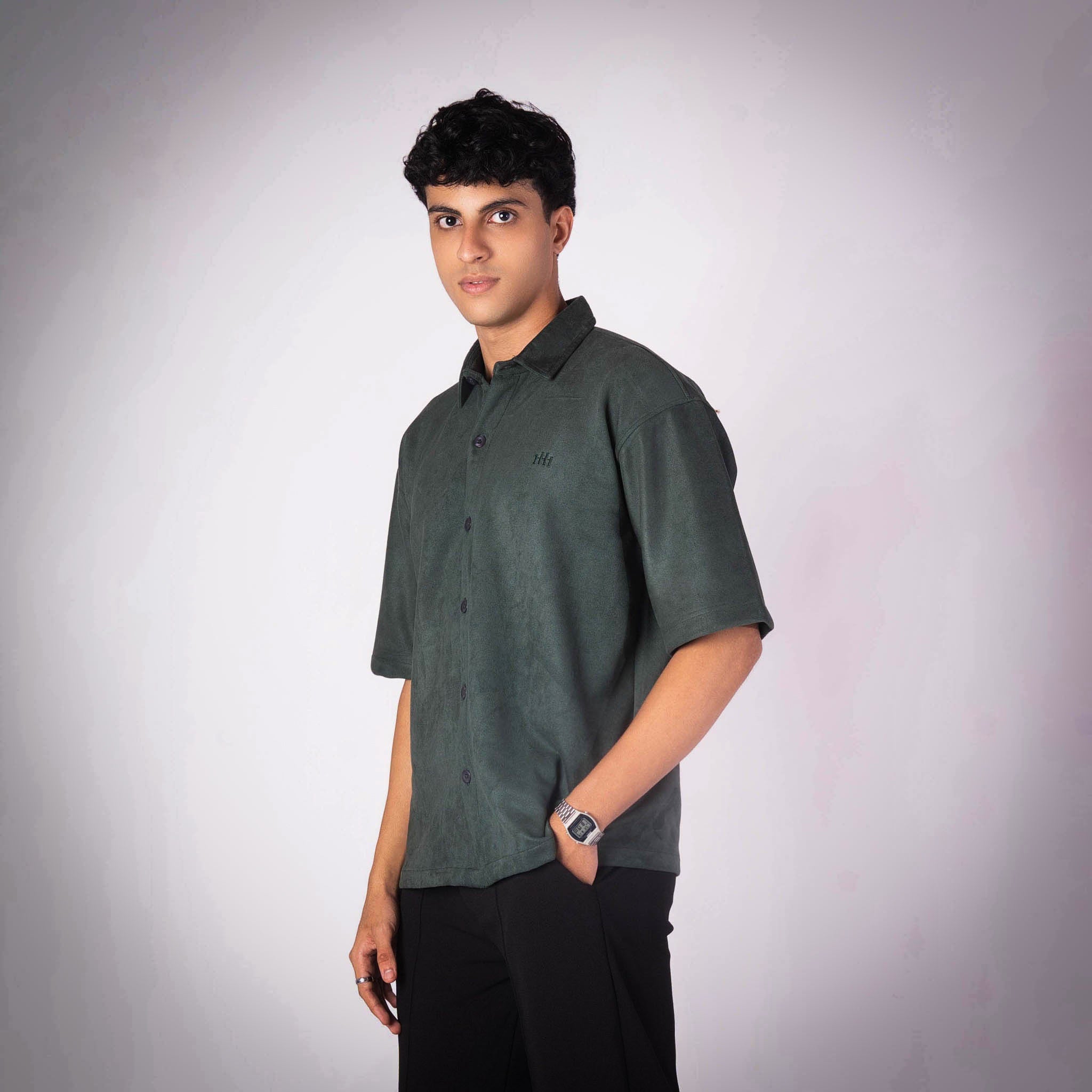 VINEYARD GREEN CLASSIC SUEDE SHIRT - Hophead
