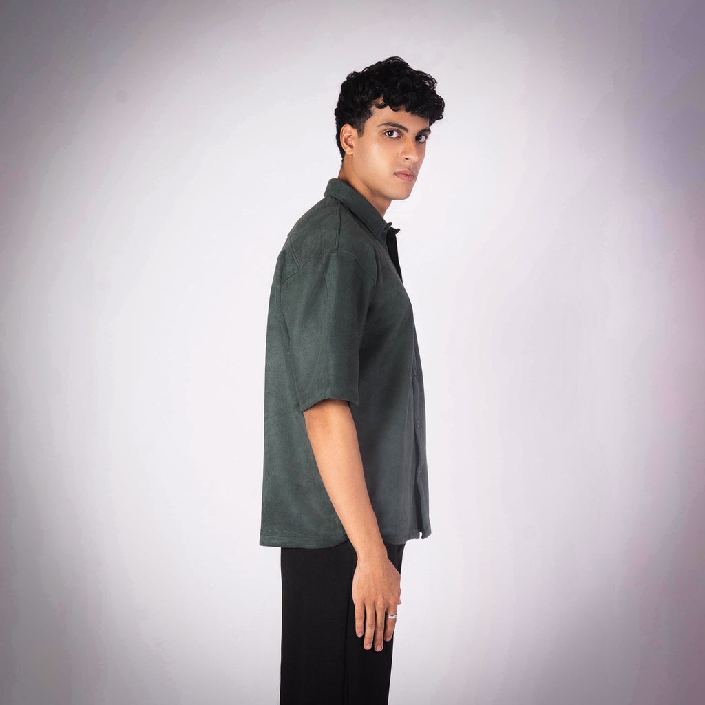 VINEYARD GREEN CLASSIC SUEDE SHIRT - Hophead