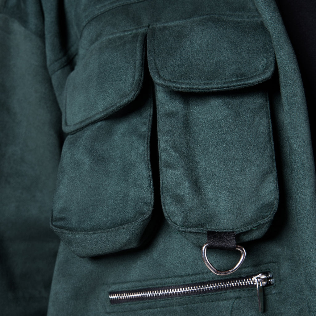 VINEYARD GREEN CROP JACKET - Hophead