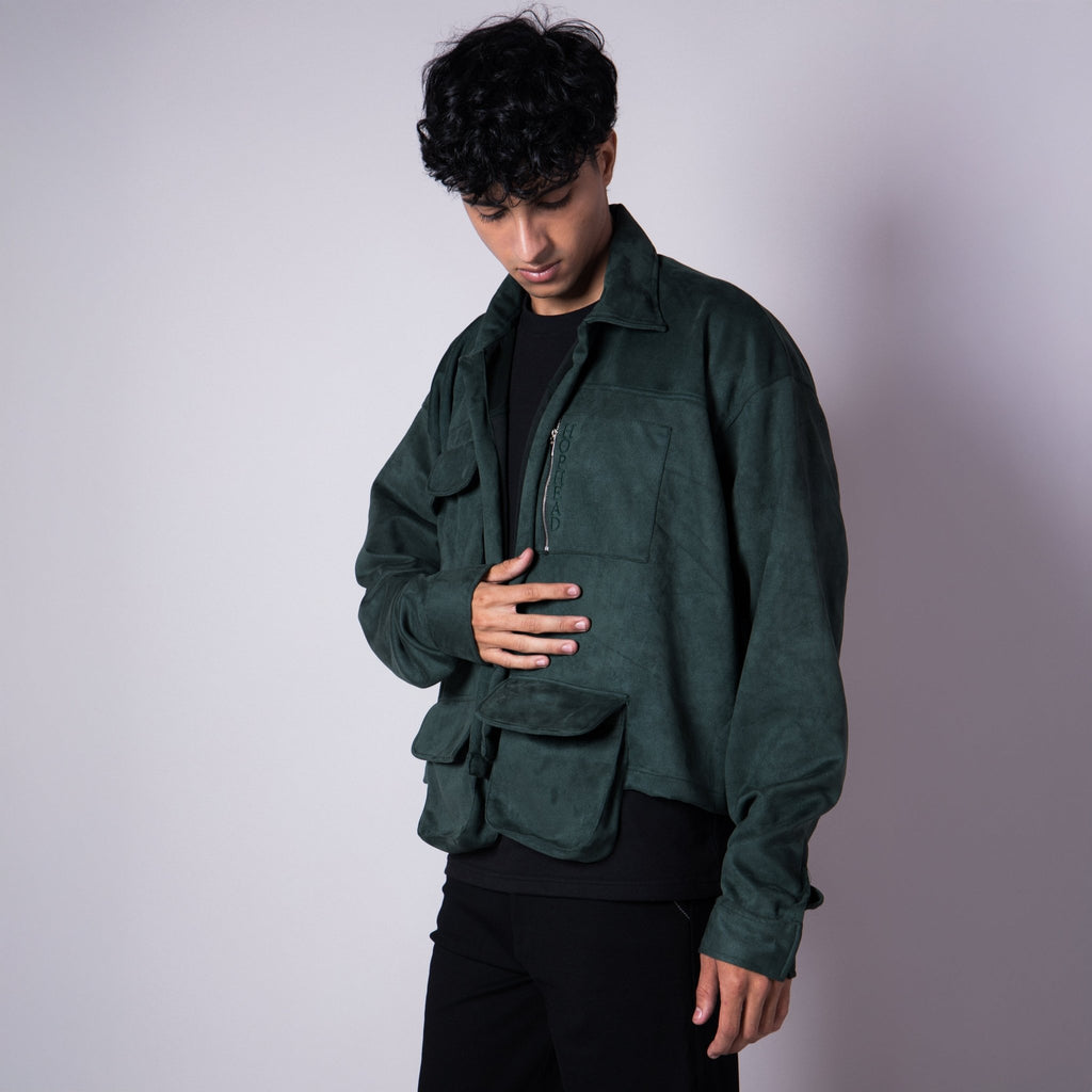 VINEYARD GREEN CROP JACKET - Hophead