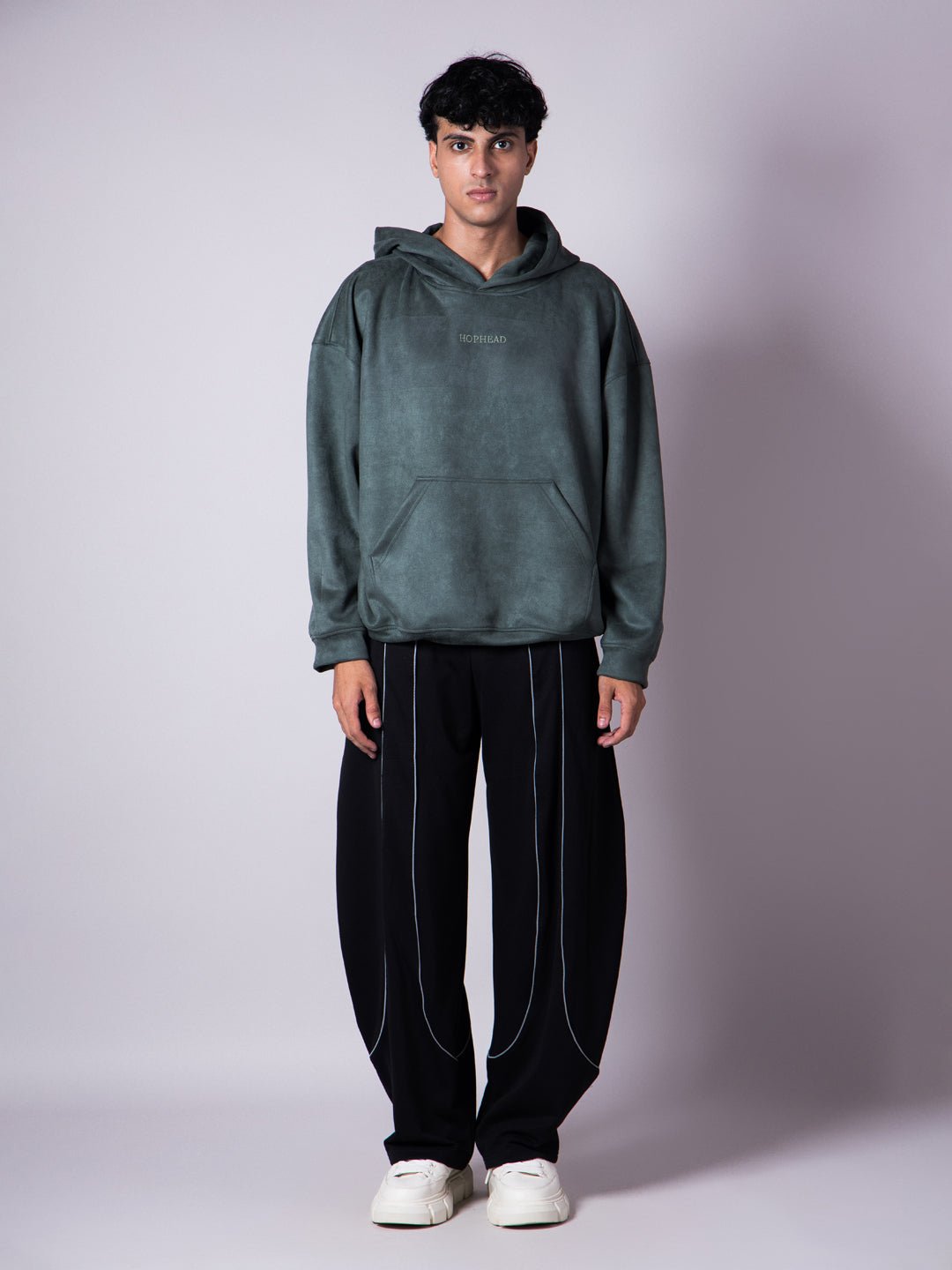 VINEYARD GREEN SUEDE BLISS HOODIE - Hophead