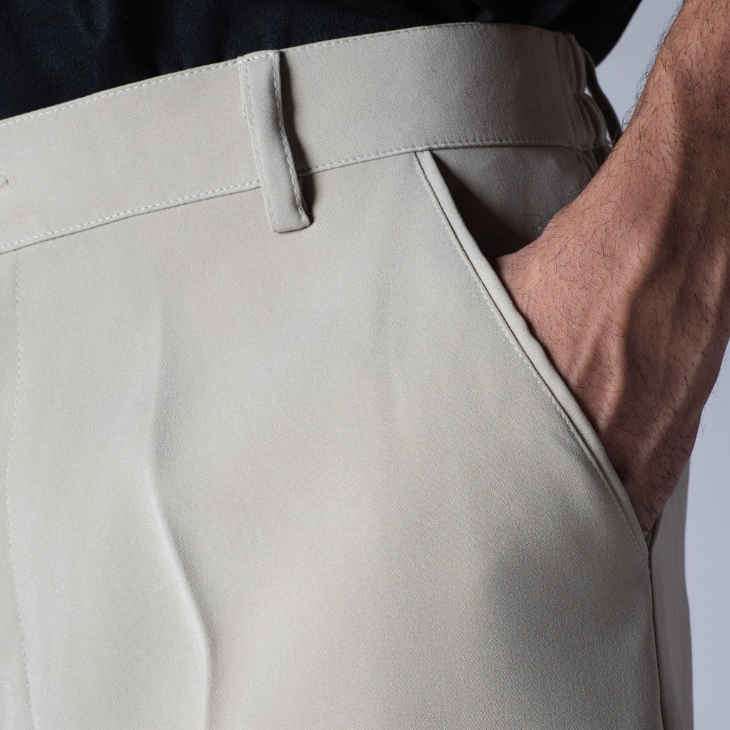 VINTAGE KHAKHI KOREAN PANT - Hophead