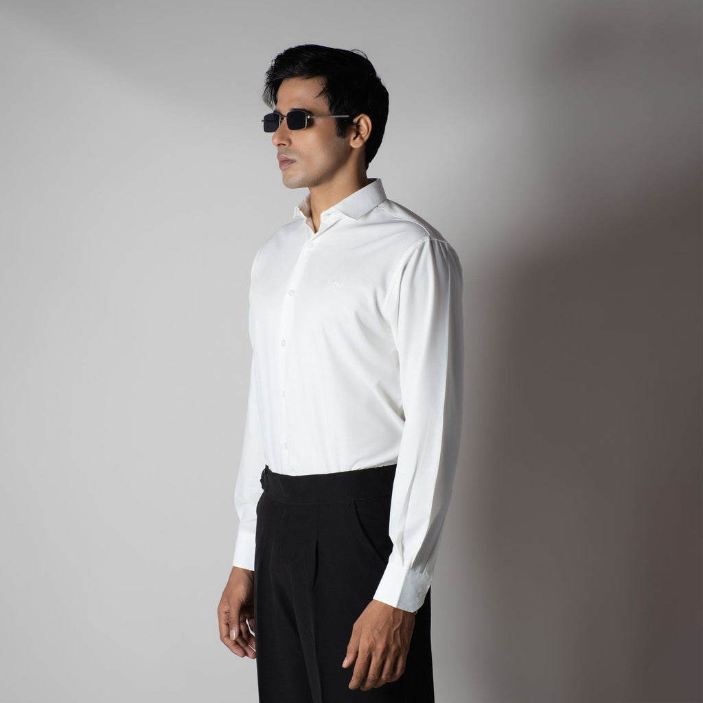 WHITE CHIC SHIRT - Hophead