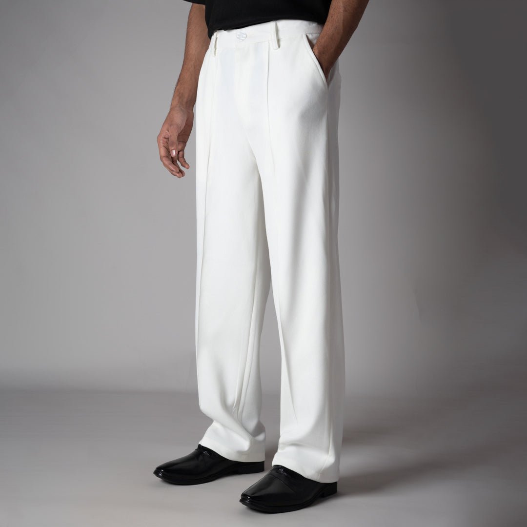 WHITE CLASSIC PANTS - Hophead