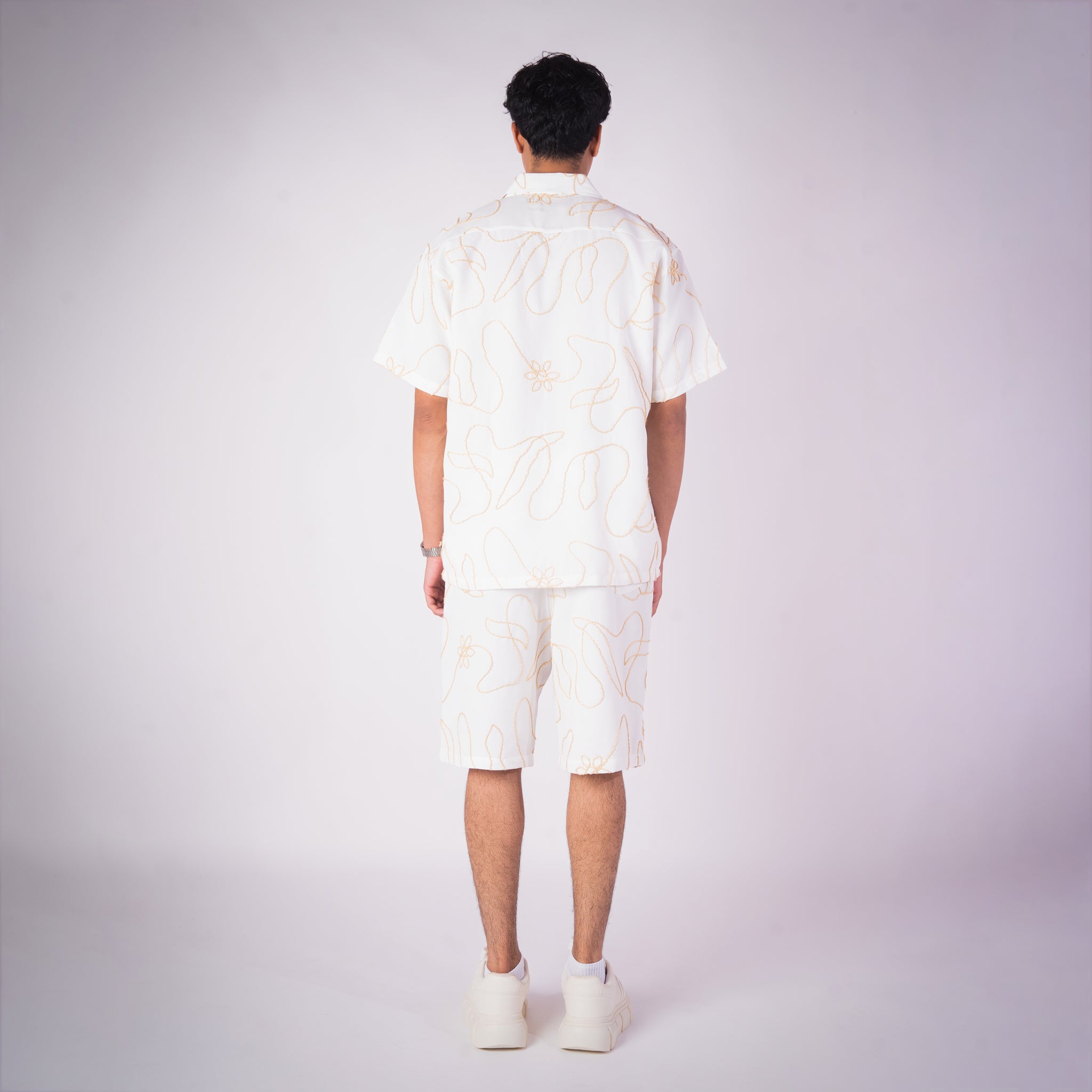 WHITE EMBROIDERED CO - ORD SET - Hophead