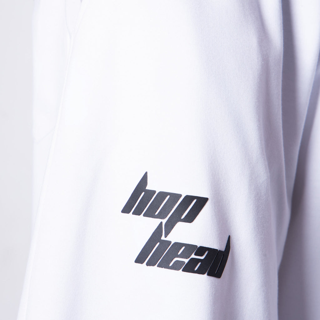 WHITE EXTREME BAGGY BASIC SWEATPANTS - Hophead