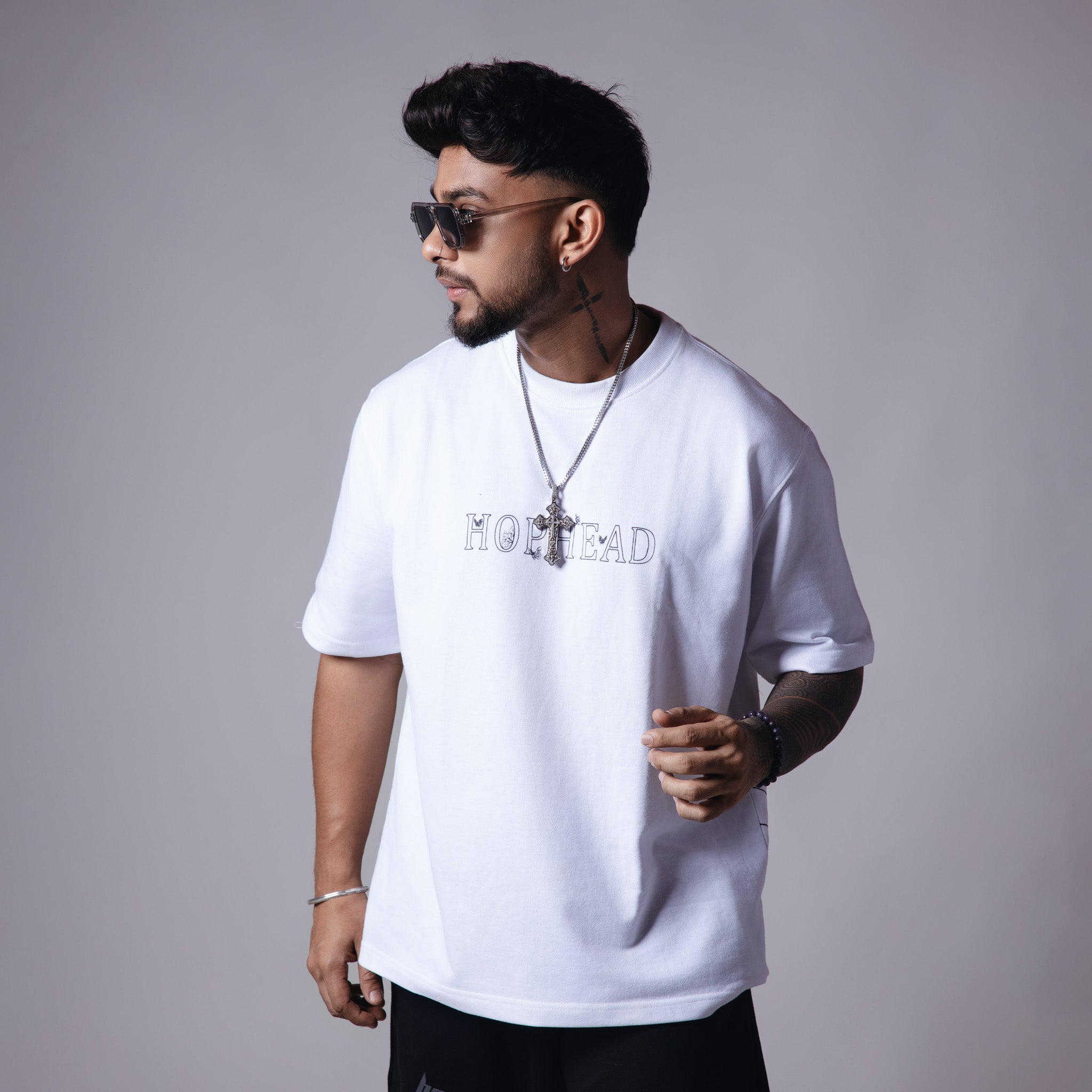 WHITE HEART AND MIND T - SHIRT - Hophead