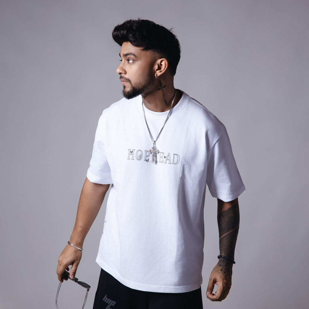 WHITE HEART AND MIND T - SHIRT - Hophead