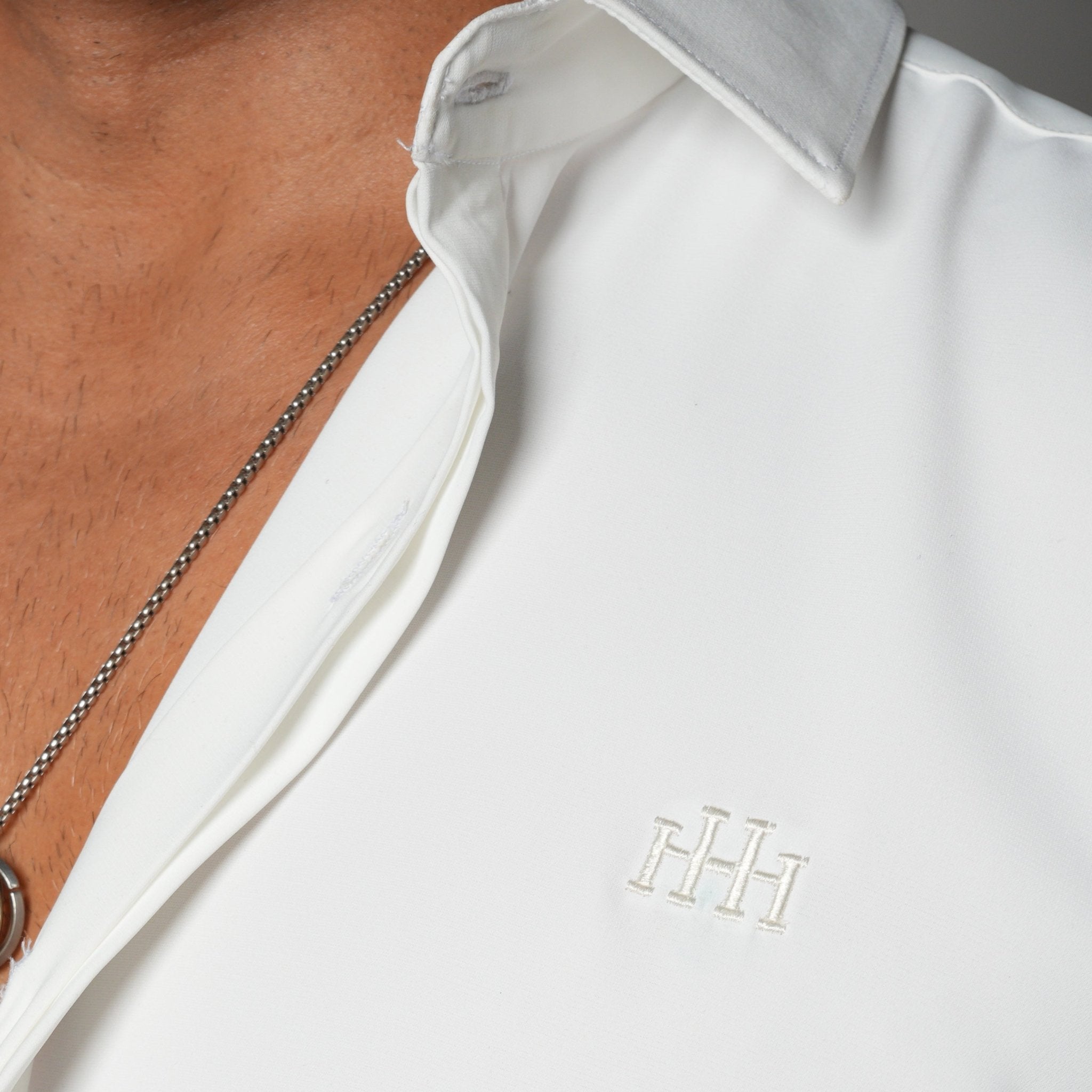 WHITE KOREAN ULTRALITE SHIRT - Hophead
