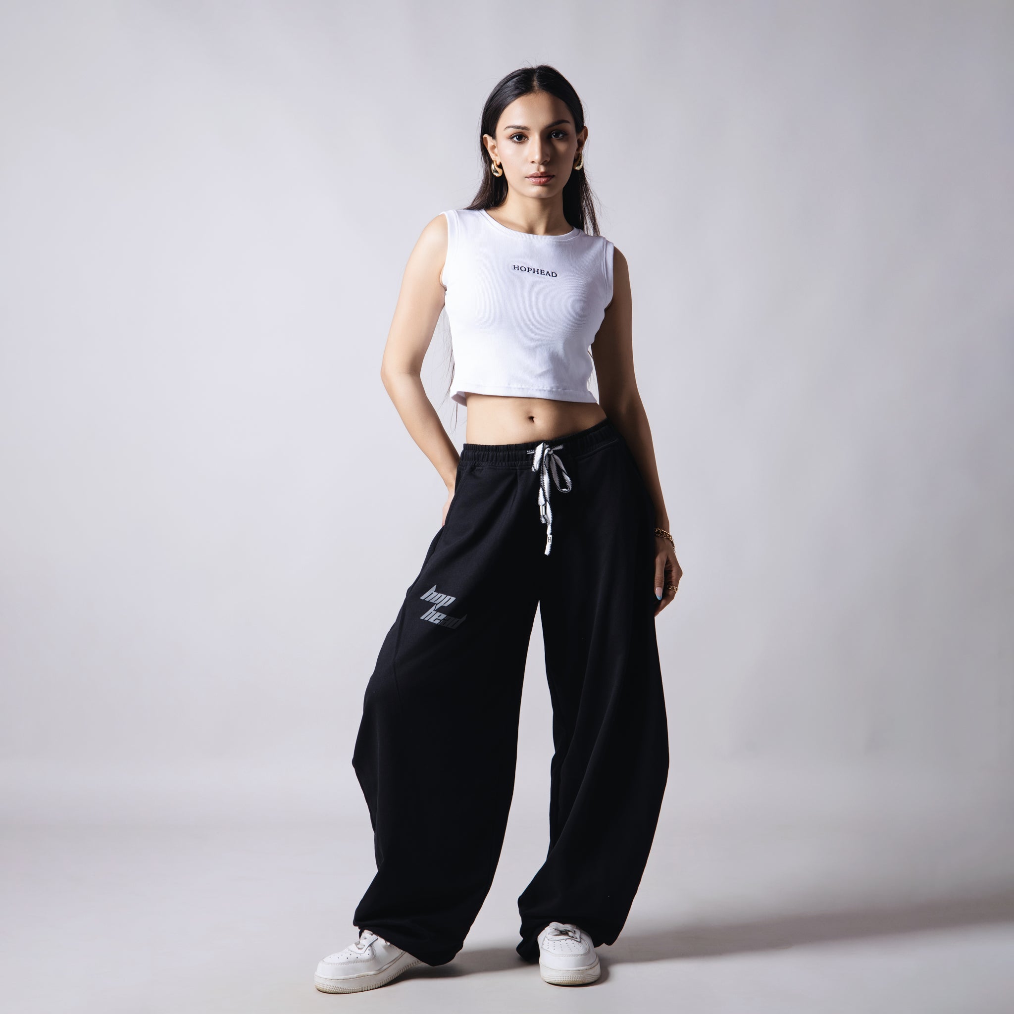 WHITE RIB TOP - Hophead