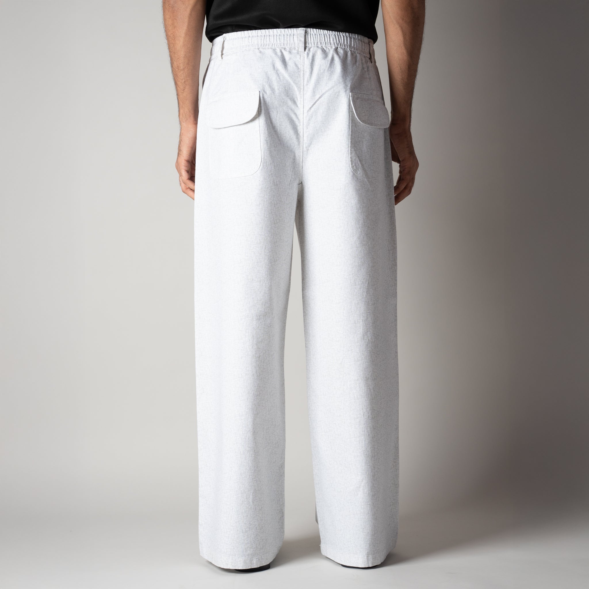 WHITE SOFTMOVE COTTON PANTS - Hophead