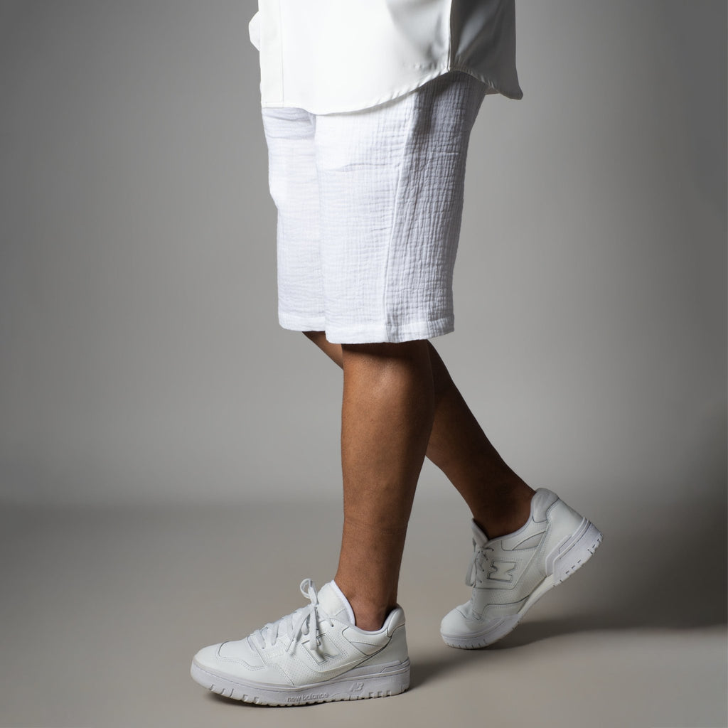 WHITE URBAN EASE SHORTS - Hophead