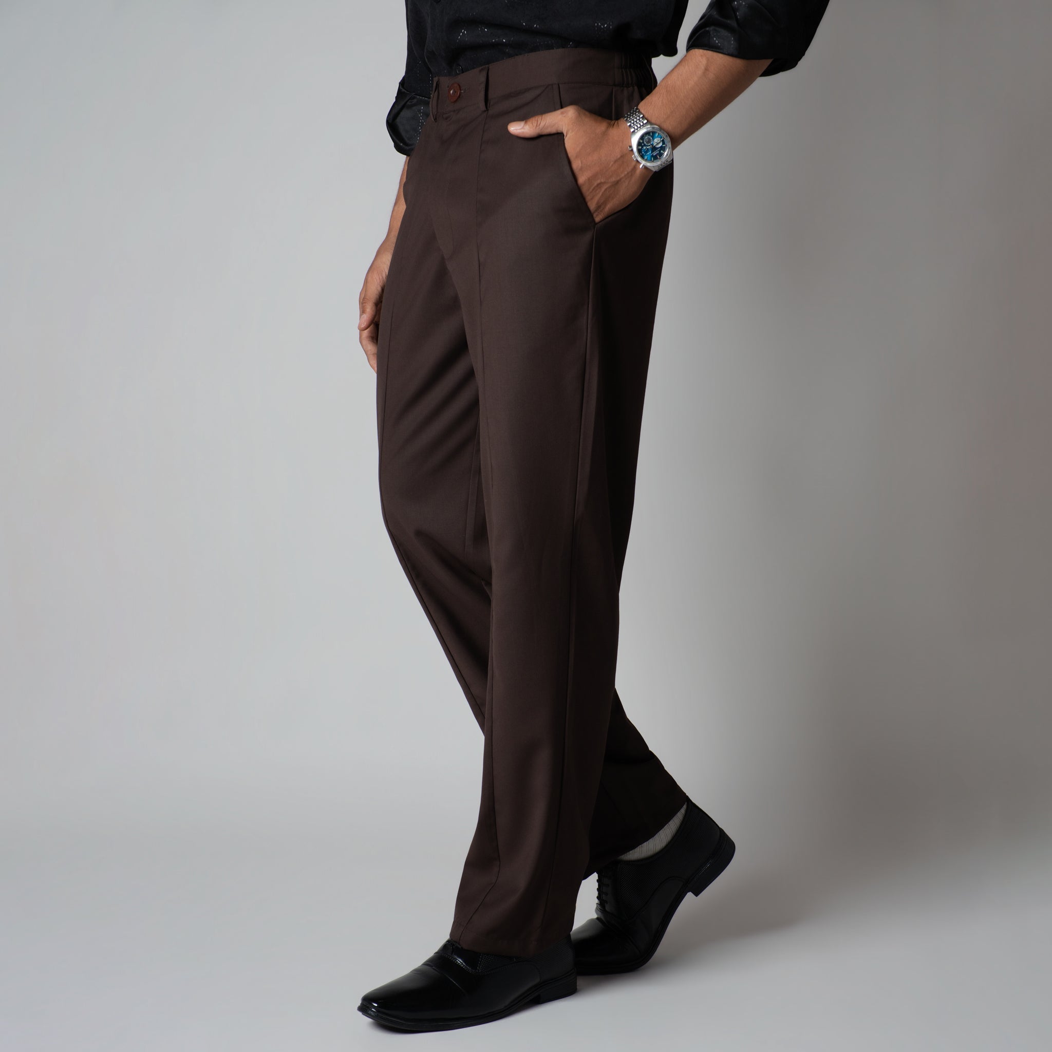 WINE MONO FIT TROUSER - Hophead