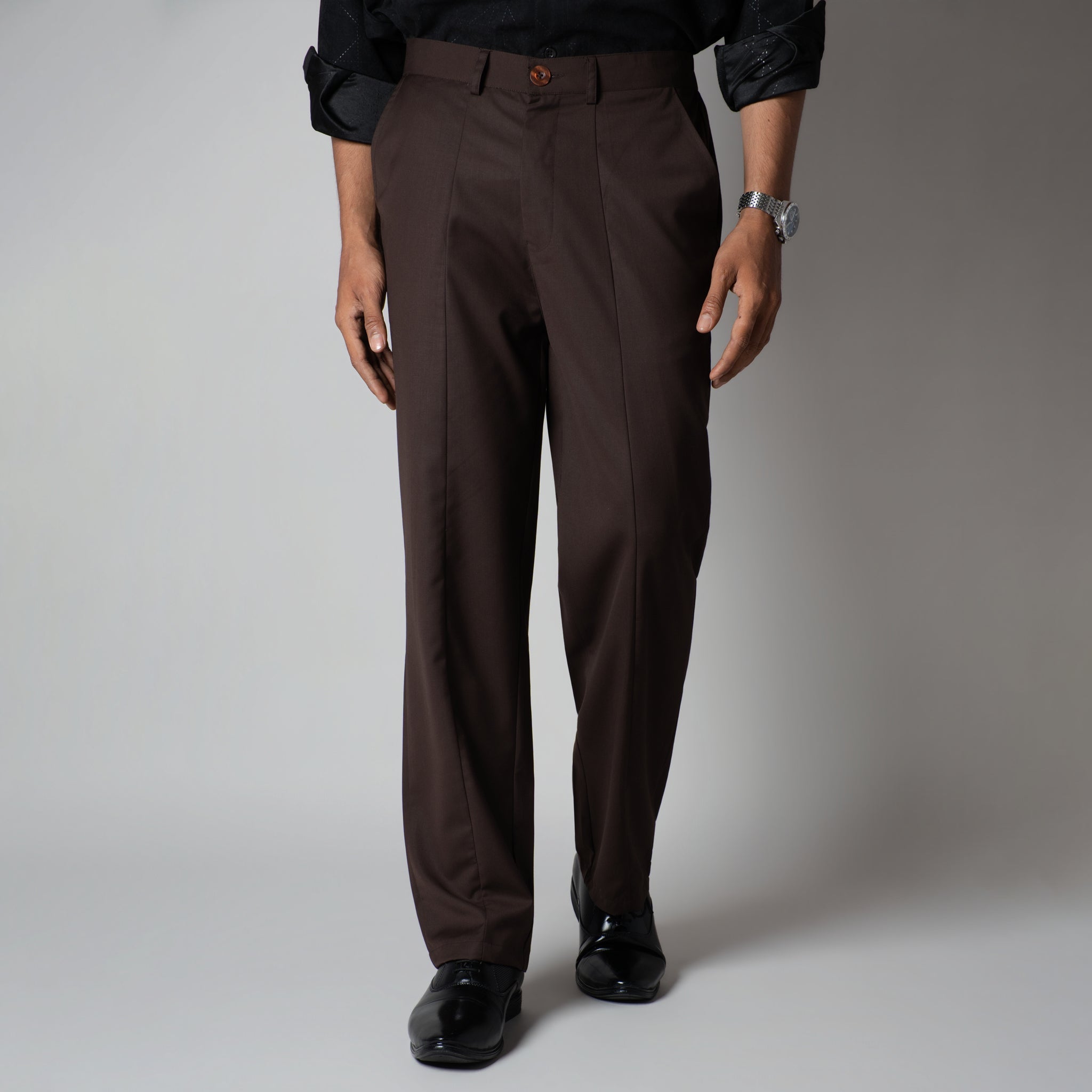 WINE MONO FIT TROUSER - Hophead